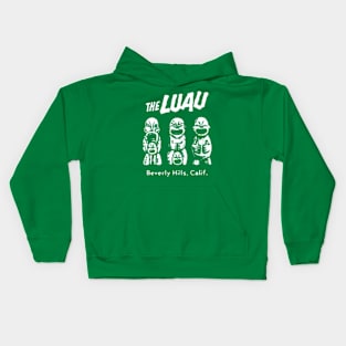 The Luau V2 Beverly Hills Vintage Tiki Bar Kids Hoodie